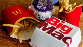 Сколько калорий в картошке фри из McDonald's в Нуга Бест