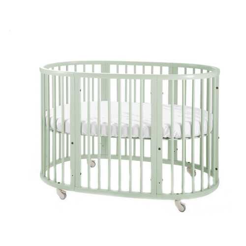 Комплект №2 Stokke Sleepi: кровать с держателем и боковины для кровати Junior Mint Green в Нуга Бест