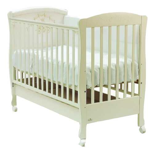 Кровать Fiorellino Infant (Фиореллино Инфант) 120*60 с ящиком ivory в Нуга Бест