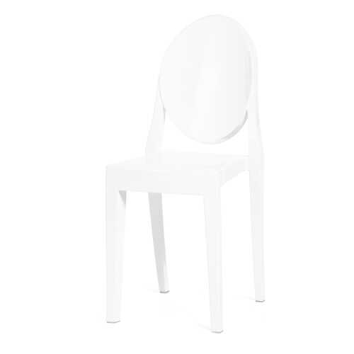 Стул Cosmo Victoria Ghost белый, solid white в Нуга Бест